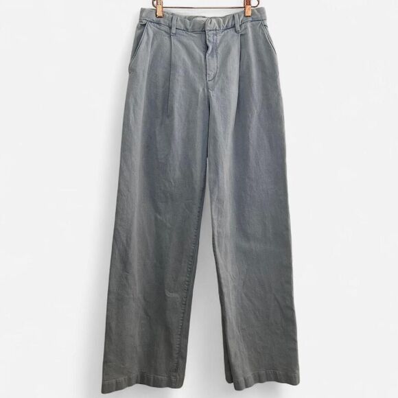 SPRWMN Bruni Pleated Wide Leg Trouser Jeans Italian Luxe Denim – Sz 26 - Picture 3 of 6